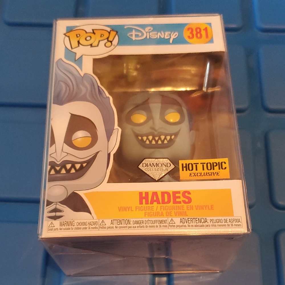 Disney Hades #381 Funko Pop Diamond Collection Hot Topic Exclusive